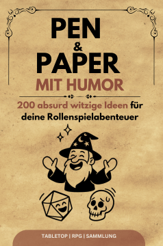 Cover von dem Buch Pen and Paper mit Humor.
